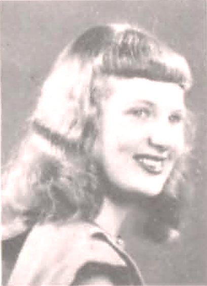 Betty Wright
Anderson High School, The Indian, 1947. Anderson Public Library