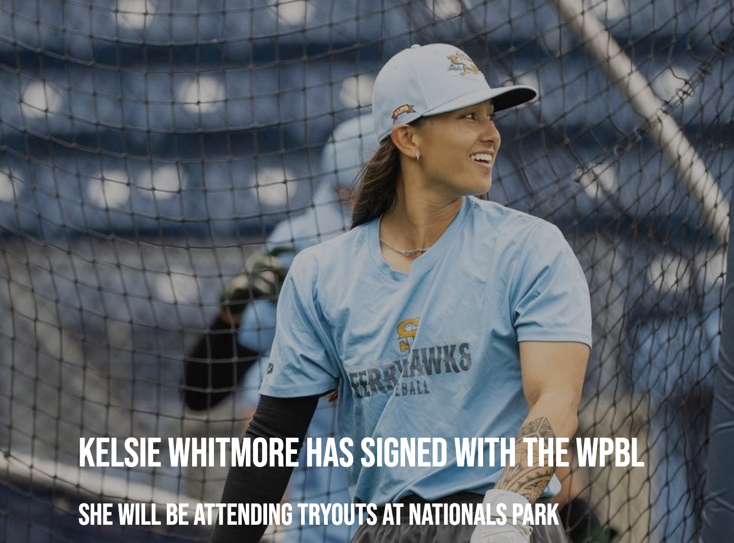 Kelsie Whitmore: Eyeing the Top of the WPBL Draft at Nationals Park